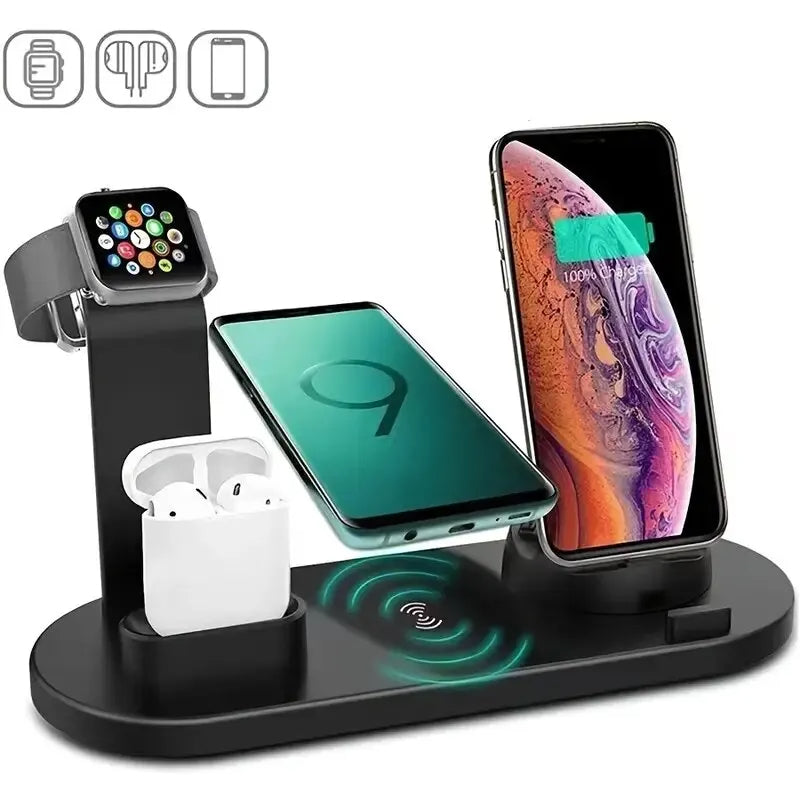  wireless charger ,  Iphone charging dock , Apple Watch charging dock , Apple charging dock , charging dock , Fast charging dock station , Fast charging dock , Multi device charging dock , phone charger station , Apple Watch and AirPods charger , charging dock for devices , wireless dock , clickandbuy247