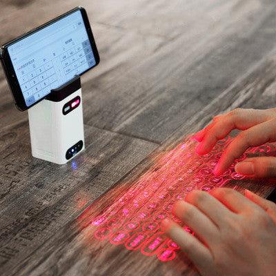 Virtual Laser Keyboard LEING FST , Bluetooth Wireless with Mouse Function - Click And Buy 