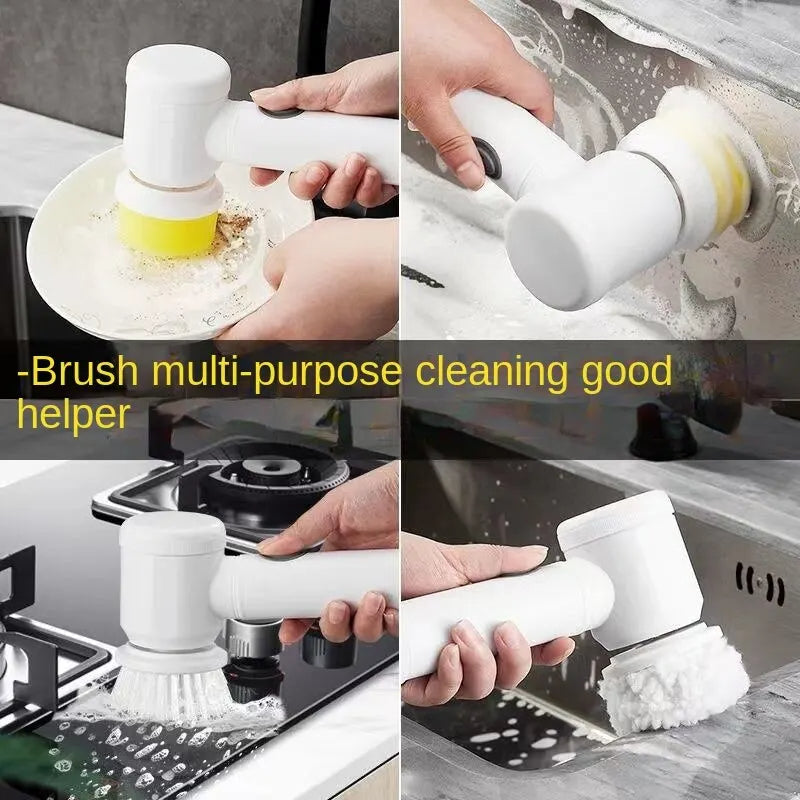 Electric cleaning brushes , Wireless scrubber , dishes scrubber , Electric cleaning brush , Waterproof electric brush , easy washing dishes , cleaning brush , deep cleaning brush , clickandbuy247 , electric cleaning scrubber , electric scrubber for cleaning